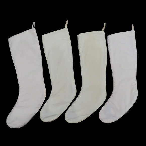 Imperial Elegance Set 4 Pink Rose Flower Floral Needlepoint Christmas Stockings - Picture 13 of 16